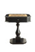 Bishop - Reversible Chess Checker Game Table With Game Tray (Chess Fingures Not Included) - Black
