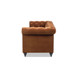 Alto - Tufted Chesterfield Sofa - Burnt Orange