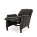 Recliner Chair With Rivets - Black