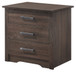 Contemporary Nightstand - Wenge