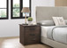 Contemporary Nightstand - Wenge