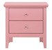 Primo - Nightstand - Pink
