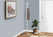 Free Standing Coat Rack 9 Hooks For Entryway - White