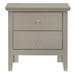 Primo - Nightstand - Silver Champagne