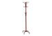 Free Standing Coat Rack 12 Hooks For Entryway - Red