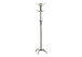 Free Standing Coat Rack 12 Hooks For Entryway - Silver