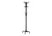 Free Standing Coat Rack 12 Hooks For Entryway - Black