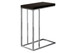 C-Shaped, Accent Table For Living Room - Espresso