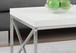 Glossy Coffee Table Rectangular For Living Room - White
