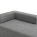 Lounge Frame For Oversized Modular U Shaped Sectional Floor Couch Convertible Compressed Couch, Spacious Foam Filled Sofa - Gray