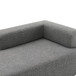Special Shaped Frame For Oversized Modular U Shaped Sectional Floor Couch, Convertible Compressed Couch Spacious Foam Filled Sofa - Gray