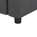 Modular Sectional Bed Couch Set With Pillows Free Combination, Minimalist Style Oversized 6 Seat Convertible Sofa - Gray
