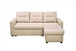 Convertible L Shaped Sectional Sleeper Sofa Bed, Saving Pull Out Couch - Beige