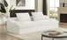Nimbus - Oversized Full Foam 4 Seater Couch For Living Room Upholstered In Soft Corduroy, Wide Armrests - Ivory