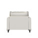 Oversized Single Seat Sofa Module For Modular Sectional Wide Seat, Armchair With Pillows Modern Upholstered Comfy Single Couch Lounge - Beige