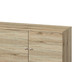 Amidon - TV Stand For TV's Up To 63", With 2 Storage Shelves & 1 Cabinet, Modern Entertainment Centre For TV In Living Room - Oak