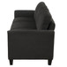 3 Seat Sofa Living Room Sofa - Black