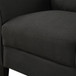 Living Room Furniture Armrest Single Chair And Loveseat Sofa - Black
