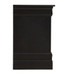 Louis Phillipe - Elegant Nightstand - Black