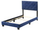 Suffolk - Twin Bed - Navy Blue