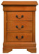 Louis Phillipe - 3 Drawer Nightstand - Oak