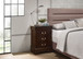 Louis Phillipe - 3 Drawer Nightstand - Cappuccino