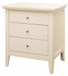 3 Drawer Nightstand - Beige