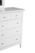 Elegant Casual Dresser - White