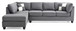 Malone - Versatile Sectional - Gray