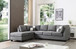 Malone - Versatile Sectional - Gray