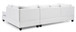 Malone - Sectional - White