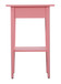 Contemporary Nightstand - Pink