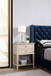 Newton - Stylish Contemporary Nightstand - Beige