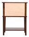 Newton - Stylish Contemporary Nightstand - Cappuccino