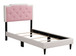 Deb - Twin Bed - White And Pink