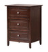 Daniel - Transitional Nightstand - Cappuccino