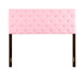 Full Cheerful Adjustable Headboard - Pink