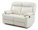 Stylish Reclining Love Seat For Two - Pearl