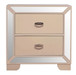 Contemporary Nightstand With Versatility - Pearl