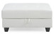 Stylish Contemporary Seat - Pristine White