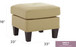 Charming Casual Ottoman - Beige