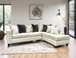 Maxima Heavy Linen Sectional