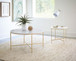 Ellison - Round Marble Top Table