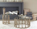 Monett - Round Glass Top Table