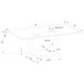Pruitt - Glass Top Metal Base Table