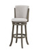 D01977 Antique Gray 29 inch Swivel Barstool by Avalon