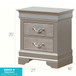 Decorative Accents Nightstand