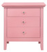 3 Drawer Nightstand & Dove Tailed Drawers