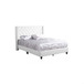 Upholstered Nailhead Trim Chic Bed