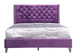 Upholstered Nailhead Trim Chic Bed